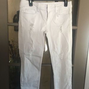 White Skinny Denim Jeans